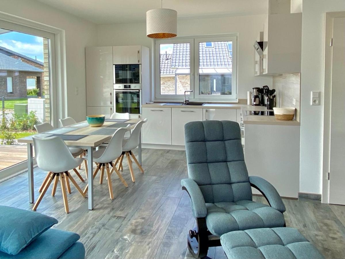 Ferienhaus Seestern Am Harkebruegger See Mit Sauna Und Kamin Barssel  Eksteriør bilde