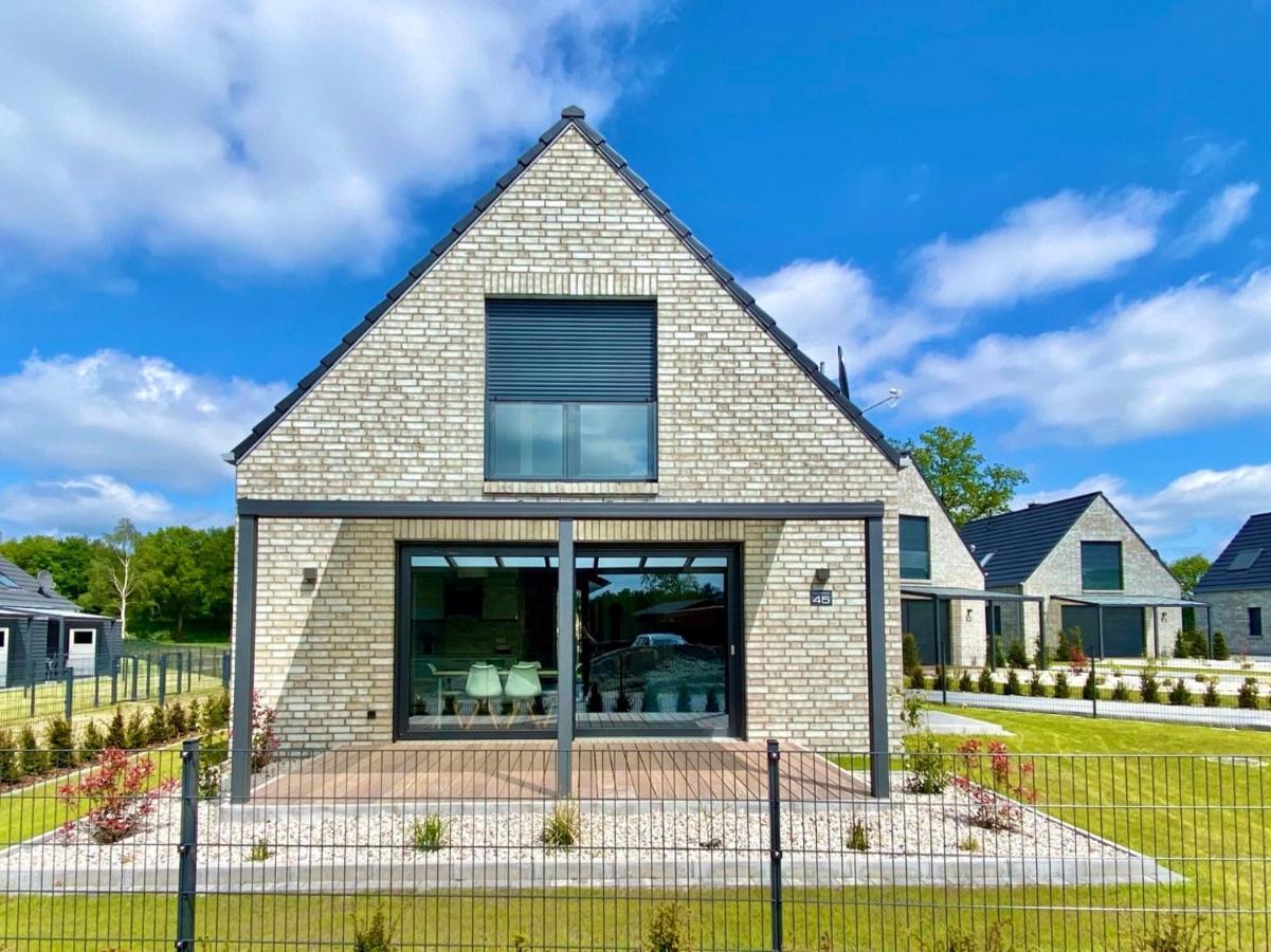 Ferienhaus Seestern Am Harkebruegger See Mit Sauna Und Kamin Barssel  Eksteriør bilde