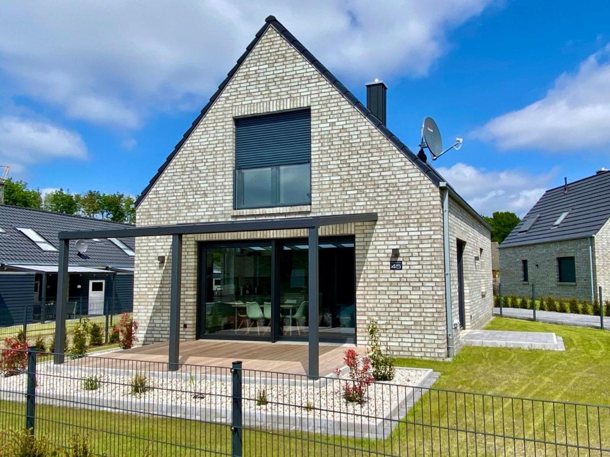 Ferienhaus Seestern Am Harkebruegger See Mit Sauna Und Kamin Barssel  Eksteriør bilde
