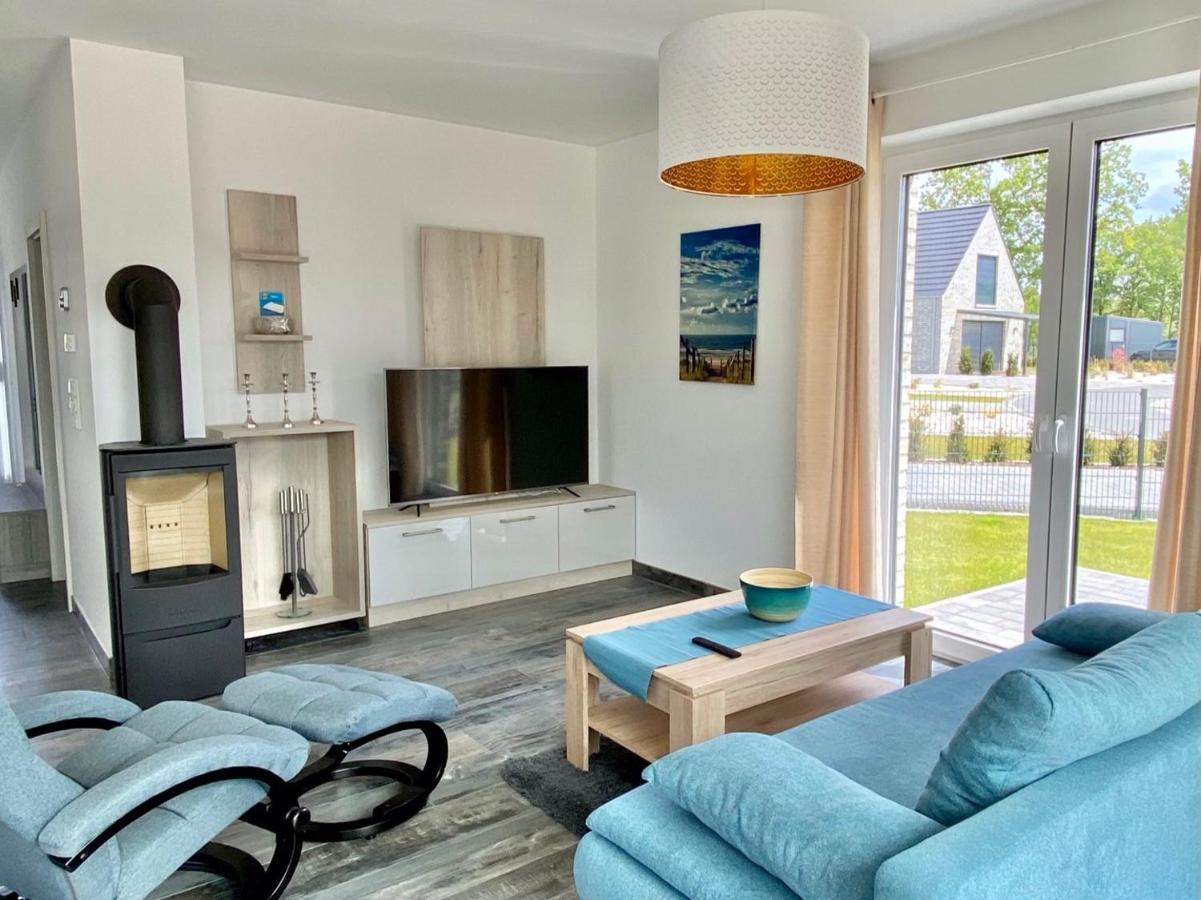 Ferienhaus Seestern Am Harkebruegger See Mit Sauna Und Kamin Barssel  Eksteriør bilde