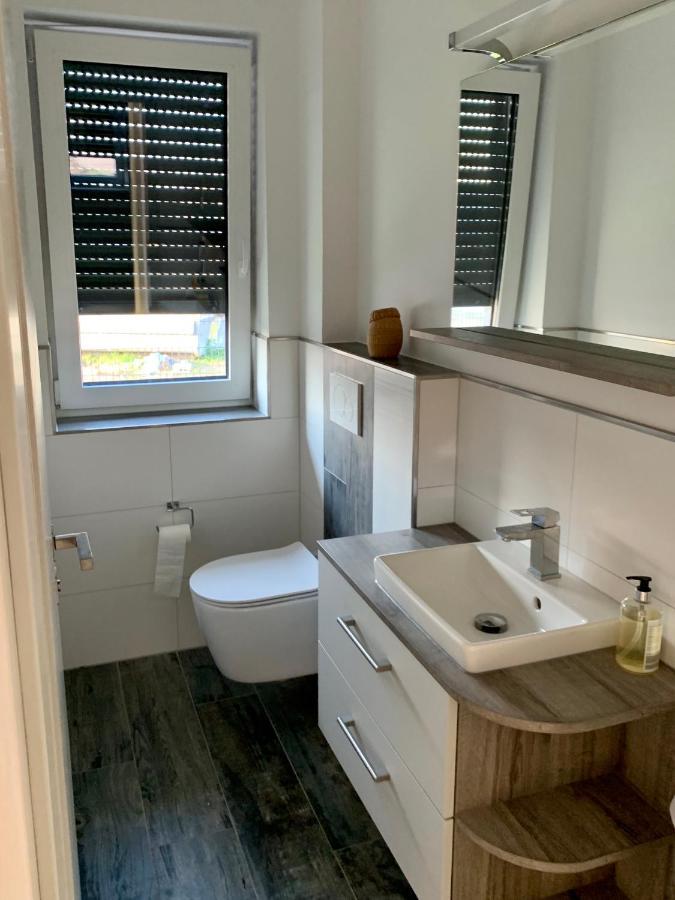 Ferienhaus Seestern Am Harkebruegger See Mit Sauna Und Kamin Barssel  Eksteriør bilde