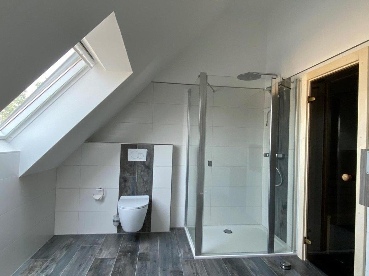 Ferienhaus Seestern Am Harkebruegger See Mit Sauna Und Kamin Barssel  Eksteriør bilde