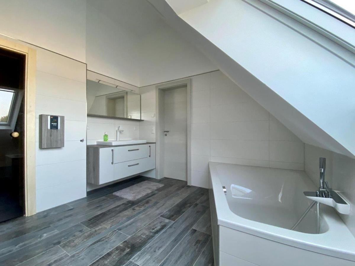 Ferienhaus Seestern Am Harkebruegger See Mit Sauna Und Kamin Barssel  Eksteriør bilde