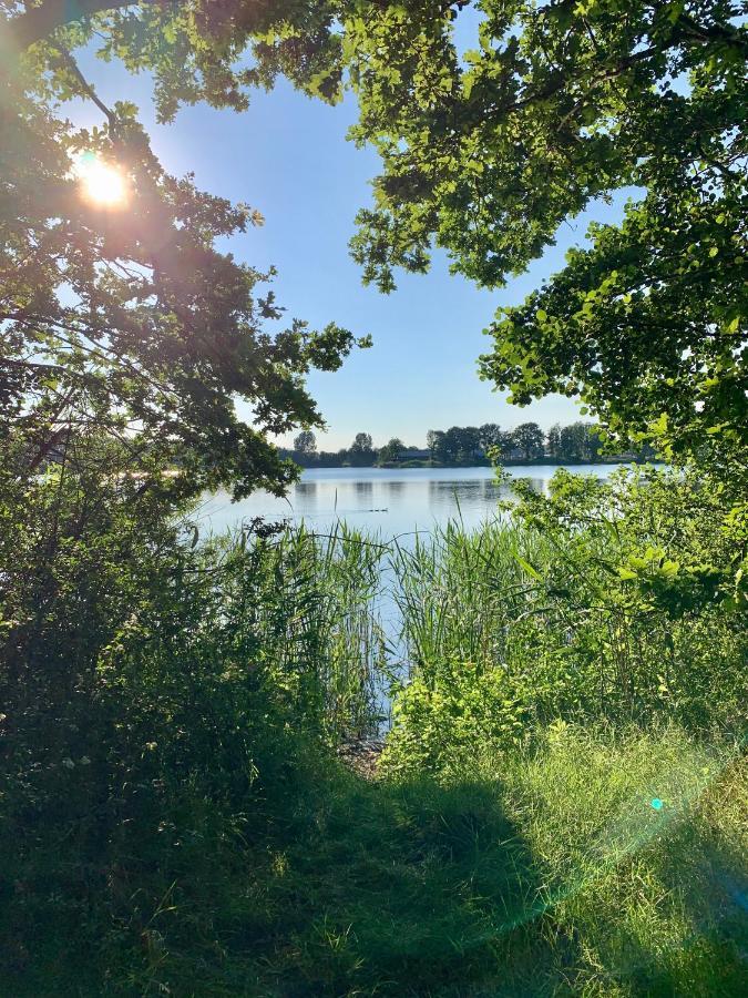 Ferienhaus Seestern Am Harkebruegger See Mit Sauna Und Kamin Barssel  Eksteriør bilde